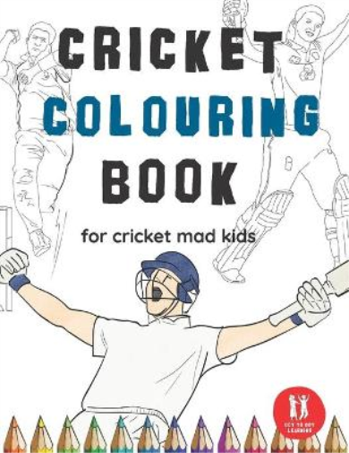 Cricket Colouring Book