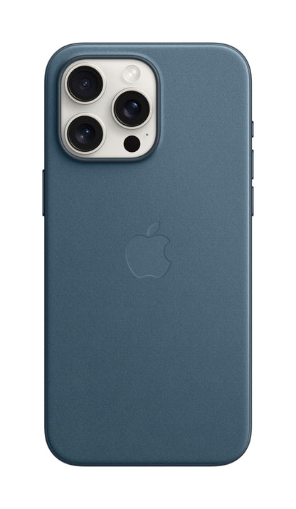 Apple - Back Cover For Mobile Phone - Magsafe Compatibility - Finewoven - Pacific Blue - For Iphone 15 Pro Max