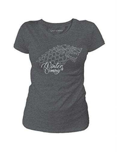 GAME OF THRONES - T-Shirt Stark Winter is Coming -