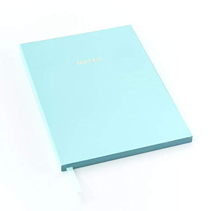 Colourblock A5 Notebook Peacock