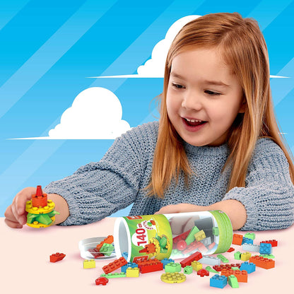 Mega Tubo Costruzioni 140 Pcs Ass