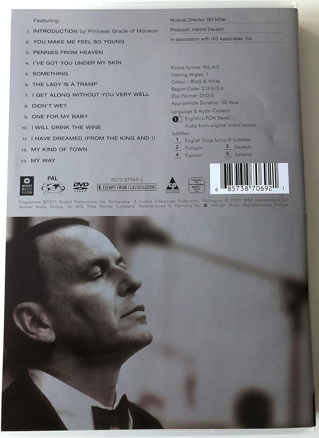 Frank Sinatra : Royal Festival Hall (1971)