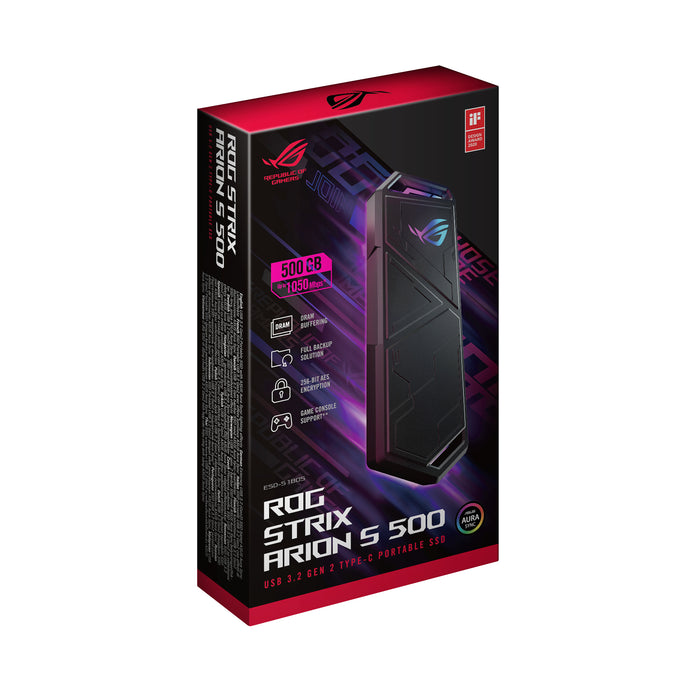 ASUS ROG Strix Arion S500 500 GB Black