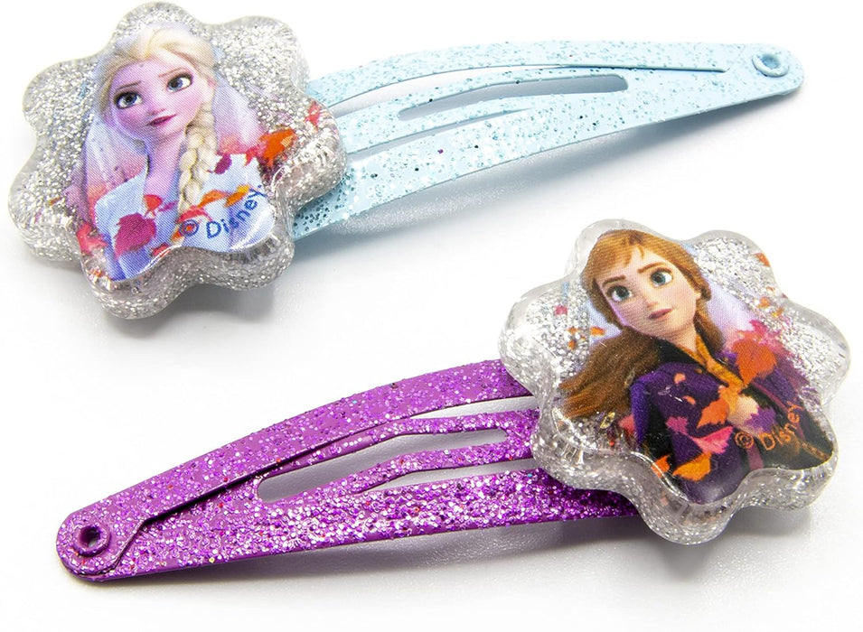 Disney Frozen II 4 Hairclips On Backercard, 5 x 15 cm