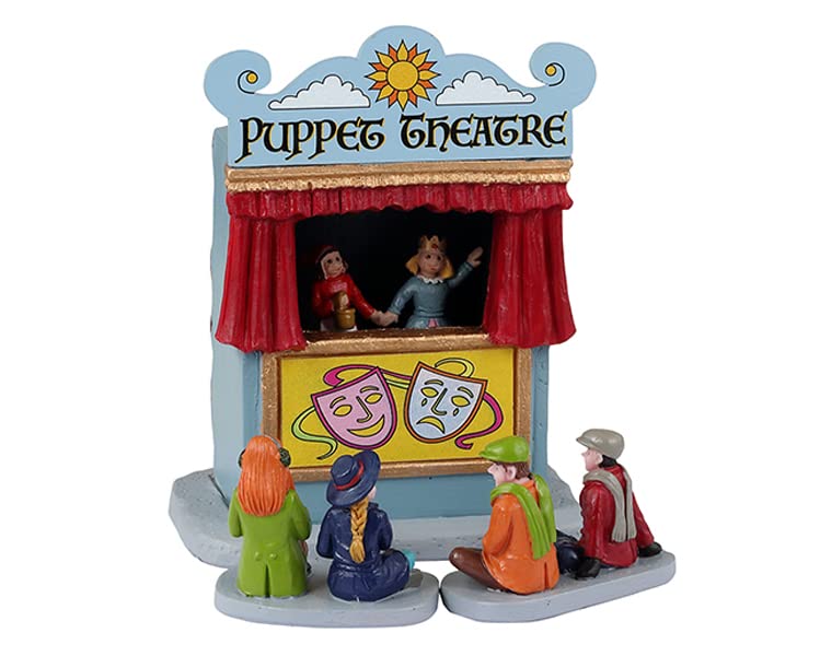 Lemax Village Collection Puppet Theatre, Set of 3