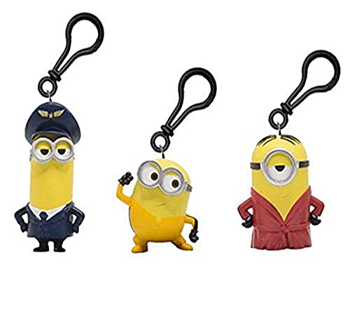 Minions 2: Joy Toy - Clip On Con Figura 3D (Assortimento)