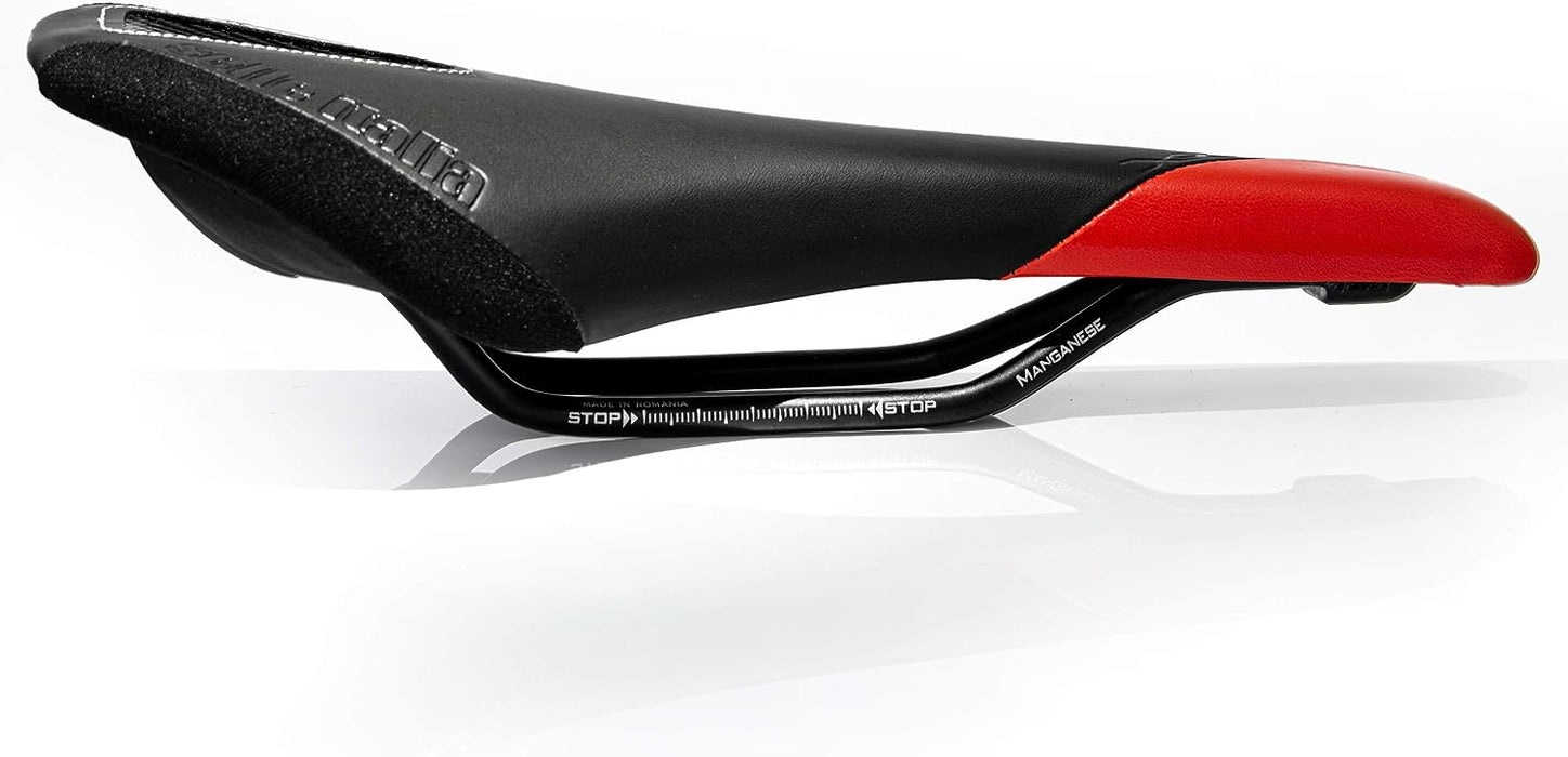 Selle Italia XR TM Cross Country Saddle, Black/Red, 132mm x 280mm