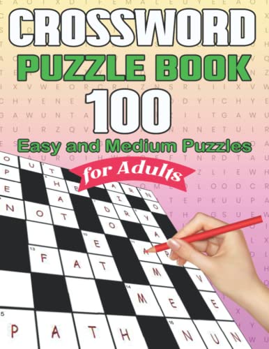 Crossword Puzzle Book for Adults
