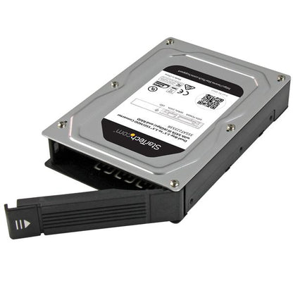 StarTech.com Dual-Bay 2.5” to 3.5” SATA Hard Drive Adapter Enclosure with RAID