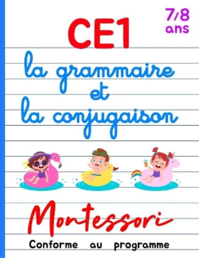 CE1 Montessori - la grammaire et la conjugaison