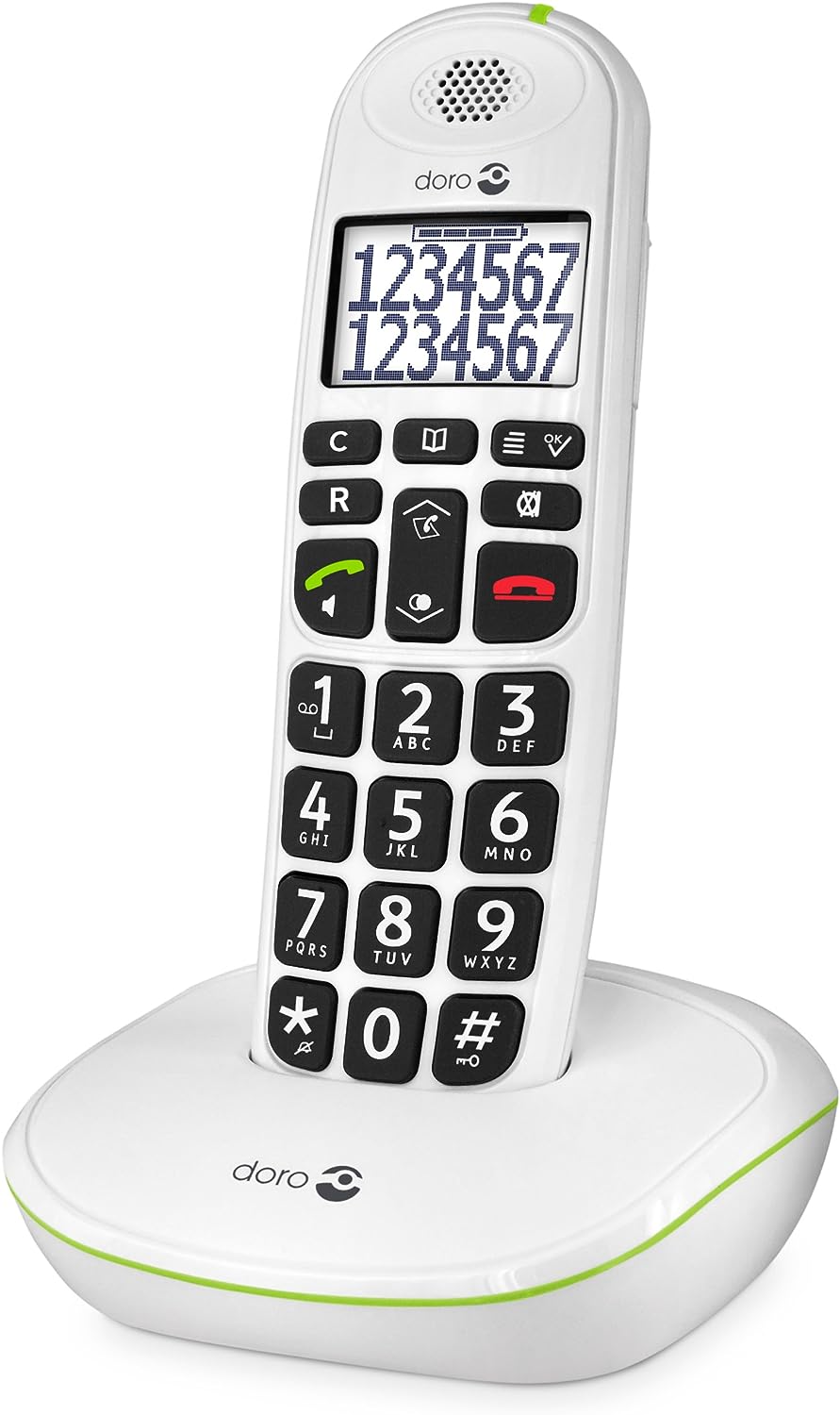 doro PhoneEasy 110 Schnurlostelefon weiB