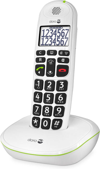 doro PhoneEasy 110 Schnurlostelefon weiB