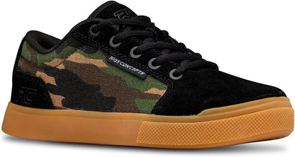 Ride Concepts Vice Youth Shoes Camo / Black UK 1.5