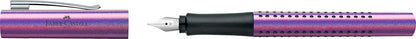 Faber-Castell Fountain pen Grip Edition Glam - M nib, Purple, (140840)
