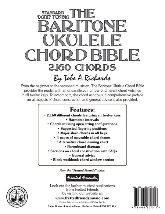 Baritone Ukulele Chord Bible