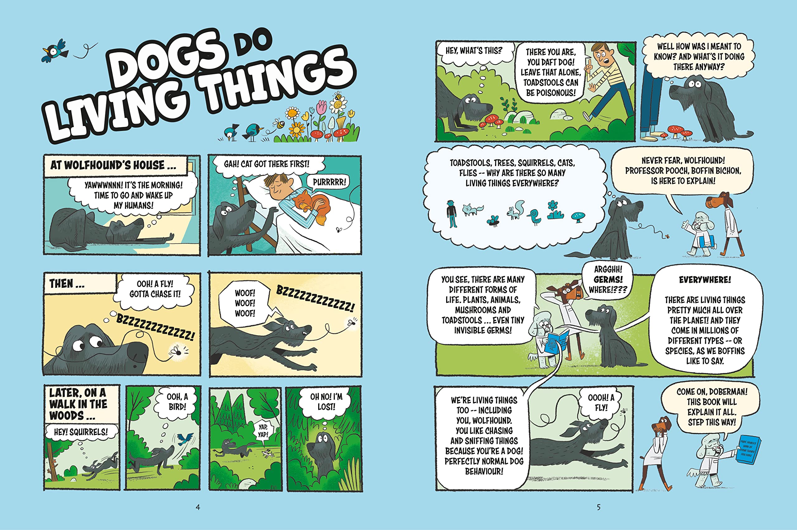 Dogs Do Science: Living Things