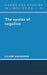 The Syntax of Negation