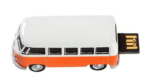 GENIE USB-Stick VW Bus, orange 32 GB