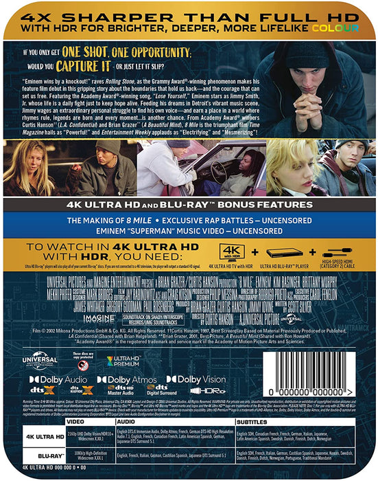 8 Mile   (English audio. English subtitles)