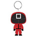 Squid Game: Pyramid - Square Guard (Rubber Keychain / Portachiavi)