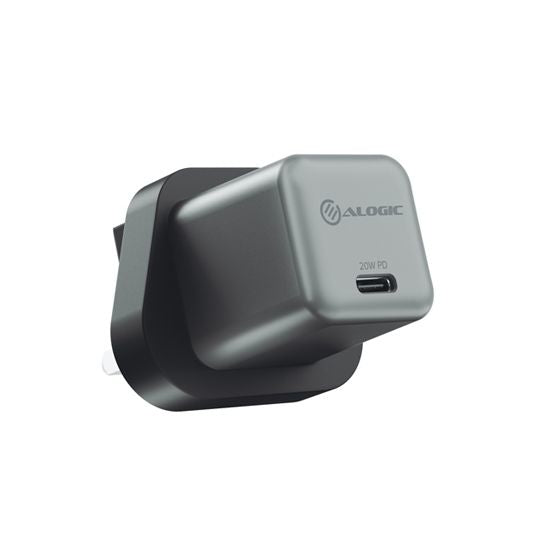 Alogic 1X20 Rapid Power 20W Gan Charger 1Xusb-C (Uk Version)