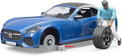 Bruder: 3481 - Bruder Roadster Con Pilota