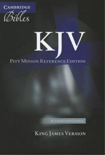 KJV Pitt Minion Reference Bible, Black Imitation Leather, KJ442:X