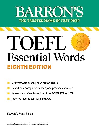 TOEFL Essential Words, Eighth Edition