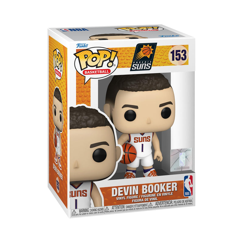 Funko POP! NBA: Suns - Devin Booker - Collectable Vinyl Figure - Gift Idea - Official Merchandise - Toys for Kids & Adults - Sports Fans - Model Figure for Collectors and Display