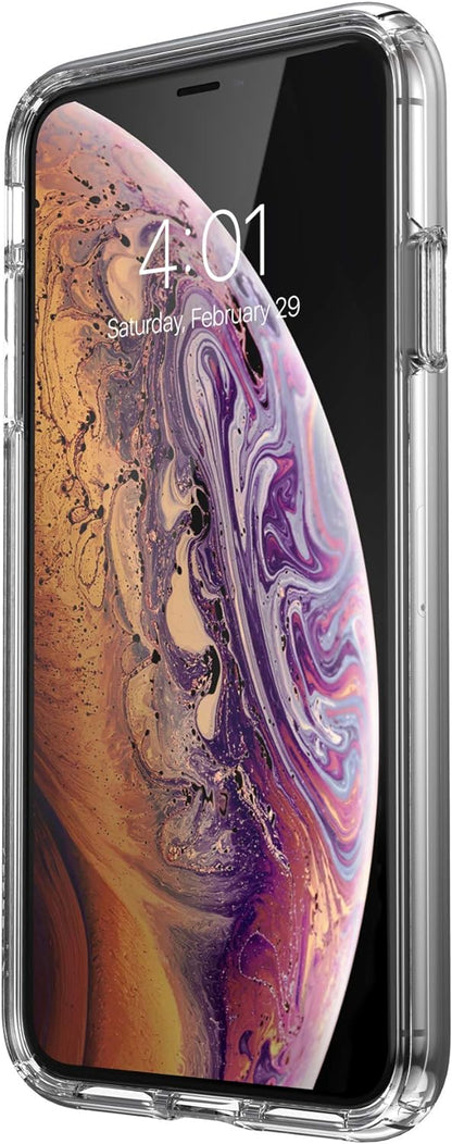 Speck Products Presidio Perfect-Clear iPhone Xs MAX Case, Clear/Clear