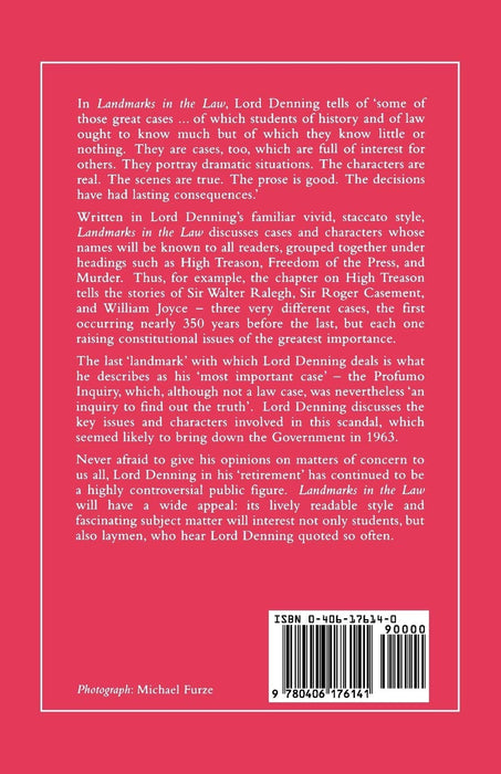 Landmarks in the Law