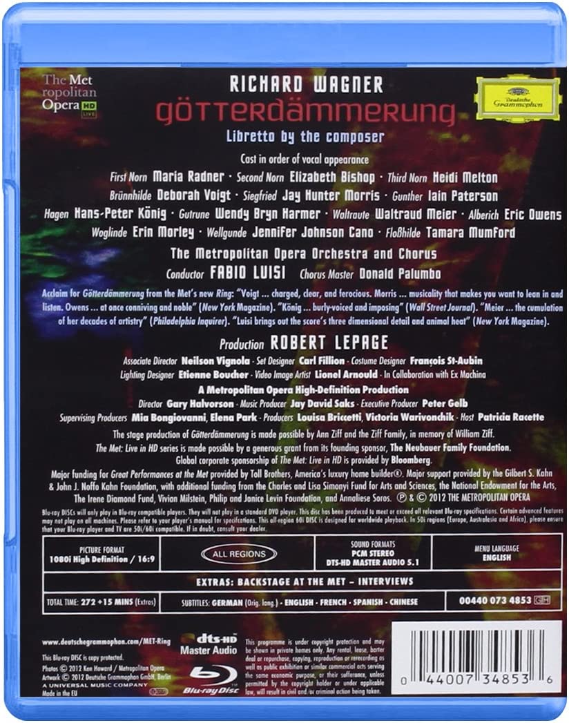 Richard Wagner - Götterdämmerung [Alemania] [Blu-ray]