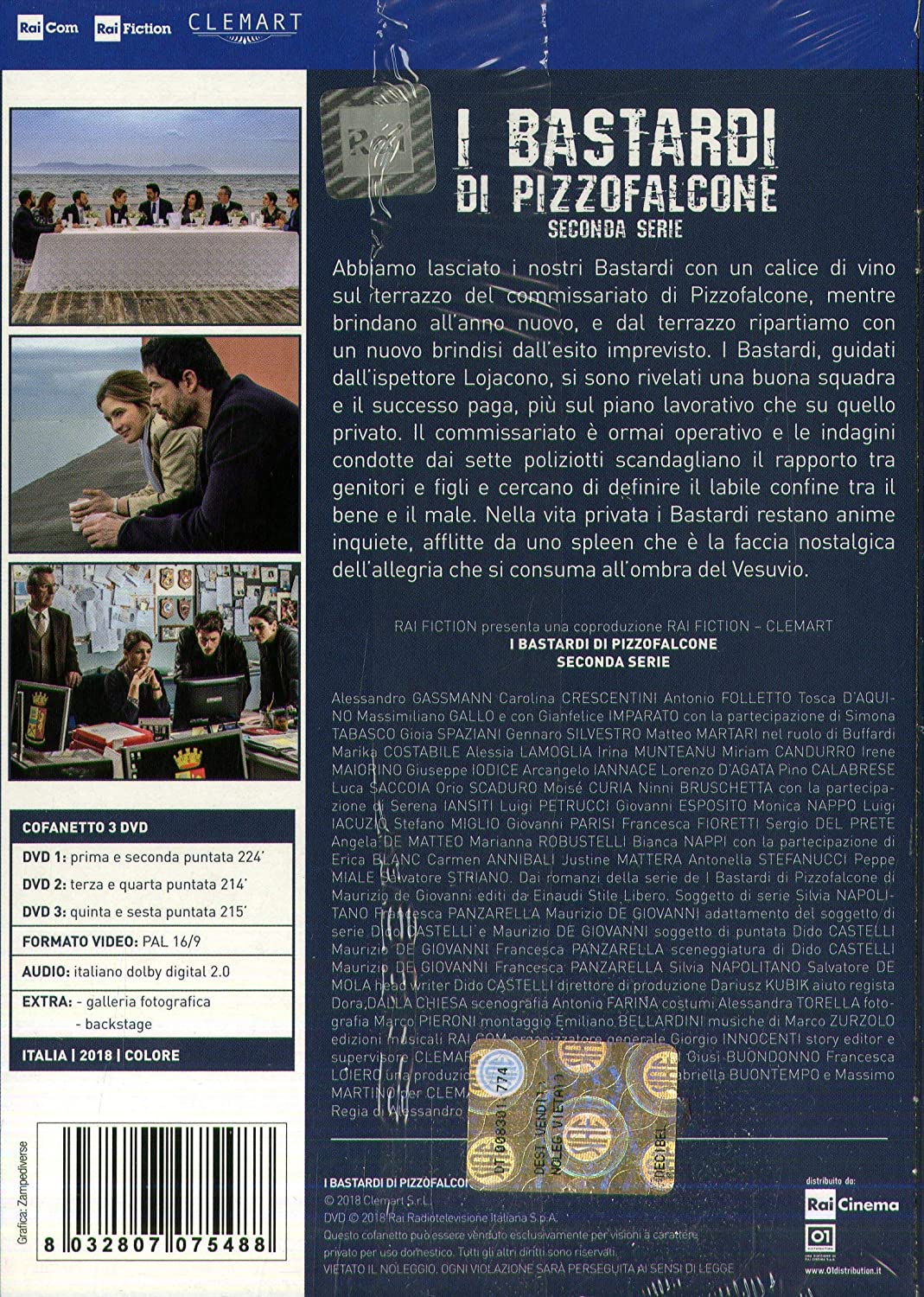 I Bastardi Di Pizzofalcone 2 (Box