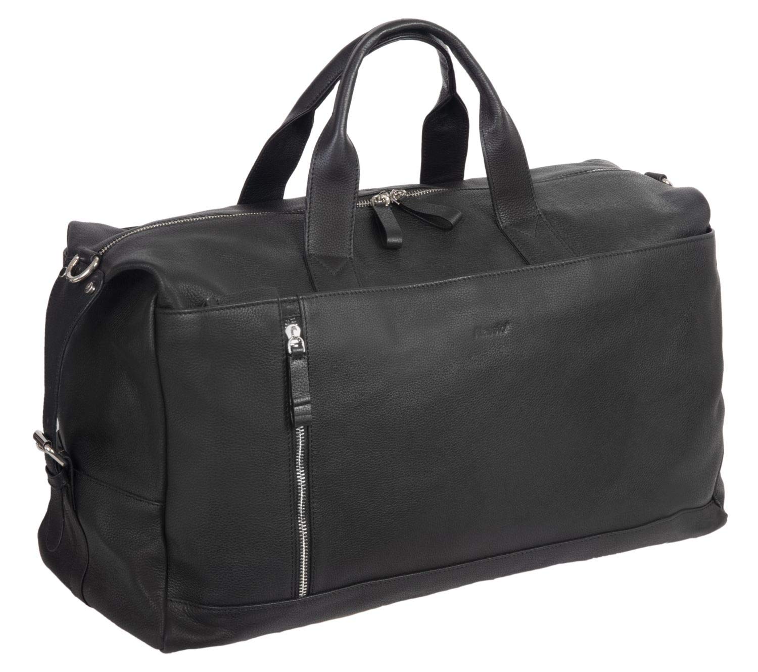 ALASSIO Weekender, Black, ca. 28 x 50 x 21 centimeters