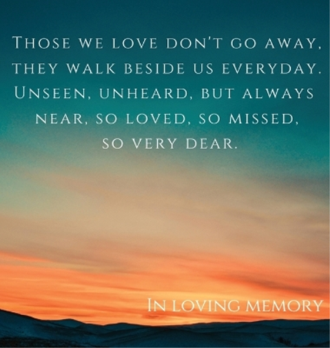 Funeral book, in loving memory (Hardcover)