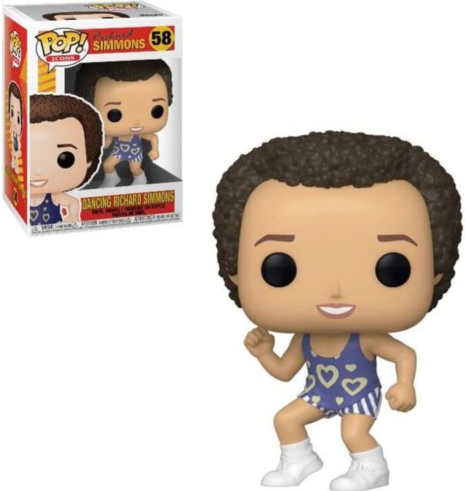 Funko POP! Icons: Dancing Richard Simmons - Collectable Vinyl Figure - Gift Idea - Official Merchandise - Toys for Kids & Adults - TV Fans - Model Figure for Collectors and Display