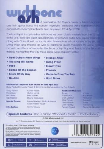 Wishbone Ash - 30th Anniversary Concert/Live
