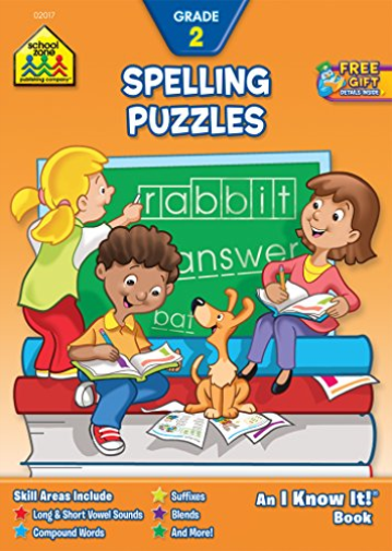 Spelling Puzzles Grade 2-Workbook
