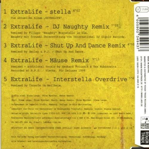 stella - extralife / extralife ( dj naughty remix / shut up and dance remix / mause remix / interstella overdrive )