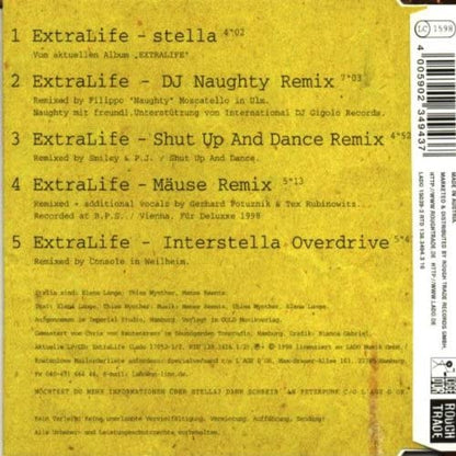 stella - extralife / extralife ( dj naughty remix / shut up and dance remix / mause remix / interstella overdrive )