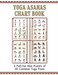Yoga Asanas Chart Book
