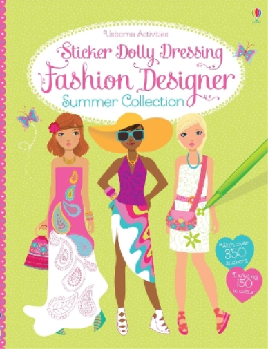 Sticker Dolly Dressing Fashion Designer Summer Collection