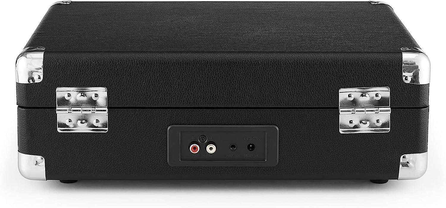 Crosley Cruiser Deluxe - Black - 2 Way Bluetooth!