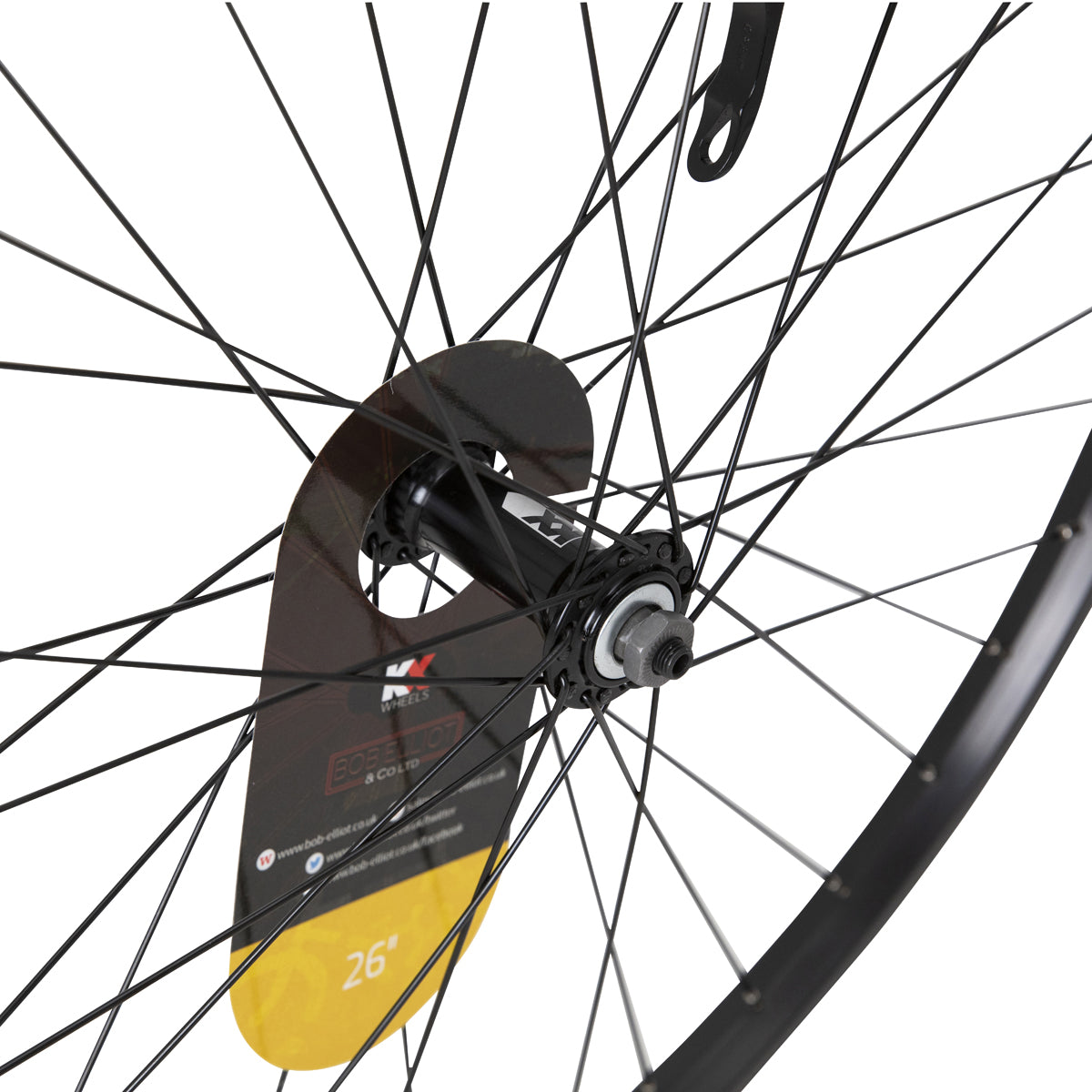 KX MTB 26" Singlewall Q/R Wheel Rim Brake (Front) - Silver