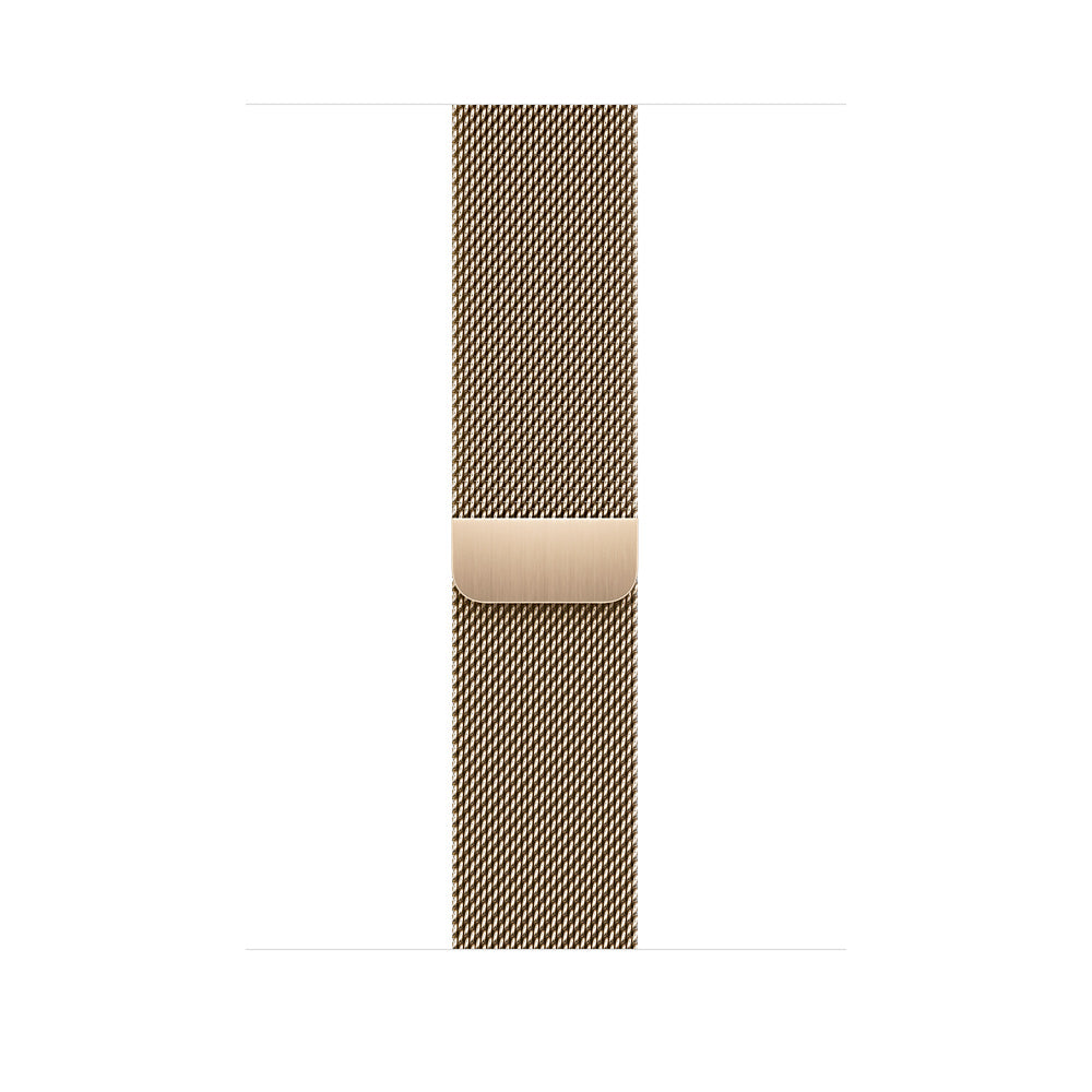 Apple Milanaise 45 mm Smartwatch-Armband gold