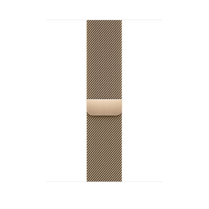 Apple Milanaise 45 mm Smartwatch-Armband gold