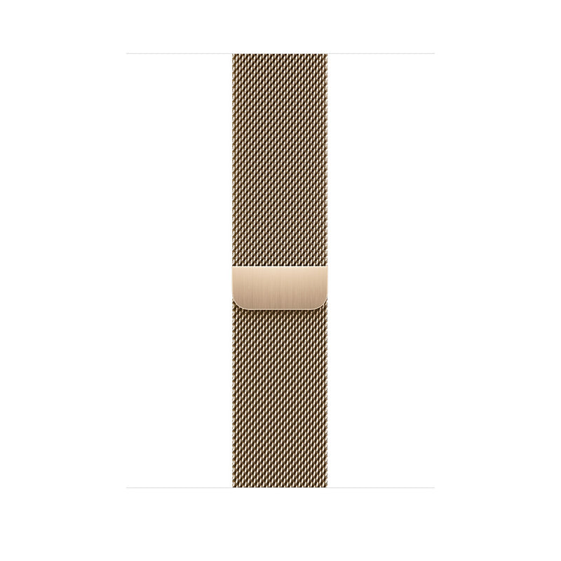 Apple Milanaise 45 mm Smartwatch-Armband gold