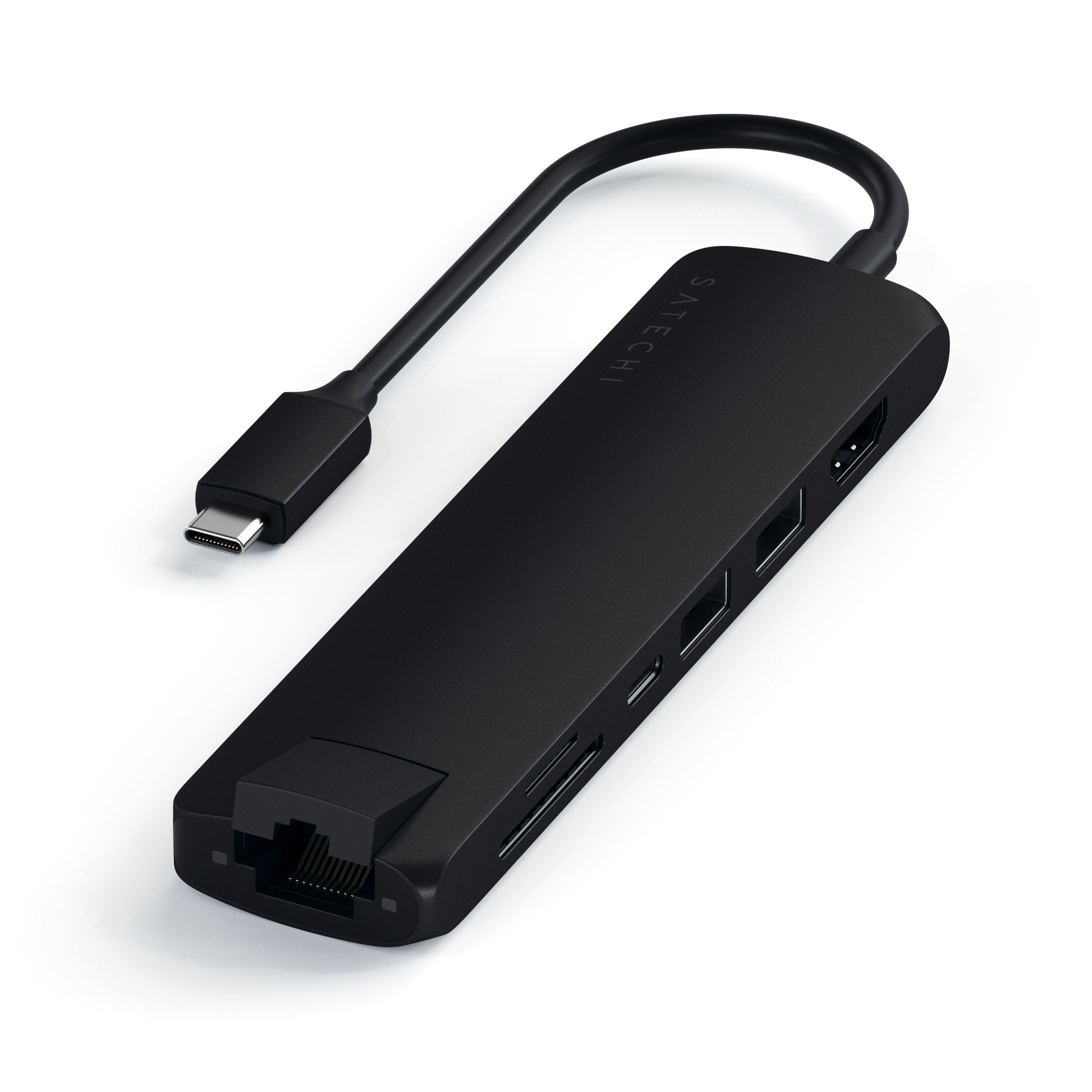 Satechi ST-UCSMA3K notebook dock/port replicator Wired USB 3.2 Gen 1 (3.1 Gen 1) Type-C Black