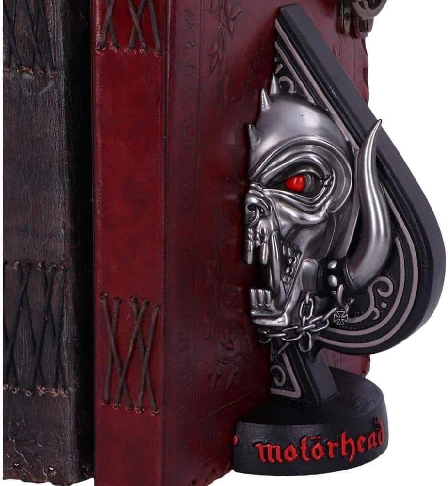 Offically Licensed Motorhead Ace Of Spades Warpig Snaggletooth Bookends
