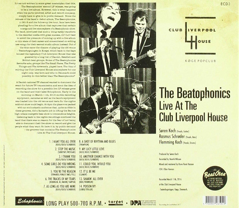 Beatophonics - Live At The Club..